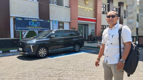 Kuasa hukum SR, Made Indra Andita, mendatangi PN Singaraja beberapa waktu lalu. (Dok. pribadi Made Indra Andita)