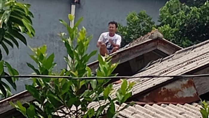 Maling di Bogor dikepung warga. (Dok. ist)