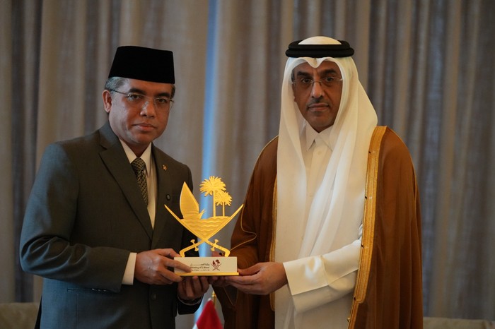 Menaker Dorong Penguatan Kemitraan Ketenagakerjaan Indonesia-Qatar