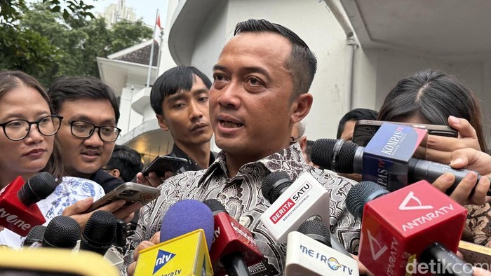 Menteri Sekretaris Negara (Mensesneg) Prasetyo Hadi (Eva/detikcom).