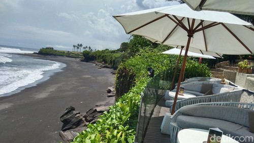 Salah satu bangunan di Nuanu Creative City, Desa Beraban, Kecamatan Kediri, Tabanan terbukti melanggar UU Tata Ruang. /Krisna Pradipta