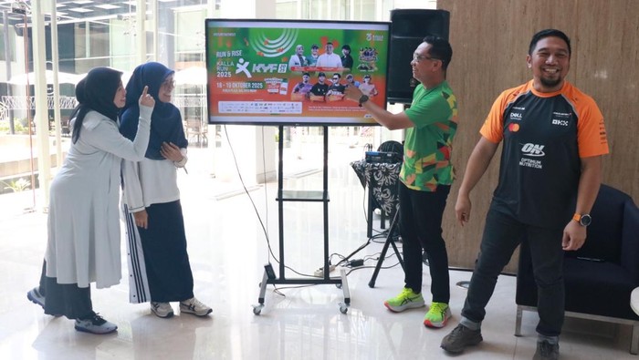 4.500 Peserta Meriahkan Kalla Run 2025-KYF di Makassar, Ada Nirina Zubir