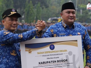 Di Bawah Komando Rudy Susmanto, Pemkab Bogor Torehkan Prestasi di BKN