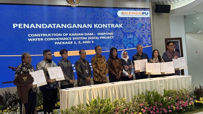 Proyek Pipa Air Bendungan Karian Rp 2,44 T Segera Dimulai, Target Beres 2027