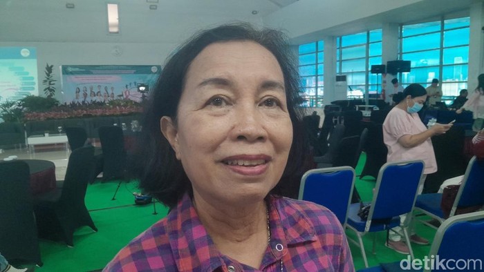 Penyintas kanker payudara.