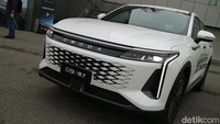 Satu lagi SUV premium dari China bakal menggoda orang kaya di Indonesia. Adalah Omoda O9 yang siap memanaskan pasar otomotif di Tanah Air. Foto: Dina Rayanti/detikOto