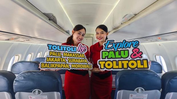 Wings Air Terbangi Rute Tolitoli Palu Wings Air Terbangi Rute Tolitoli Palu