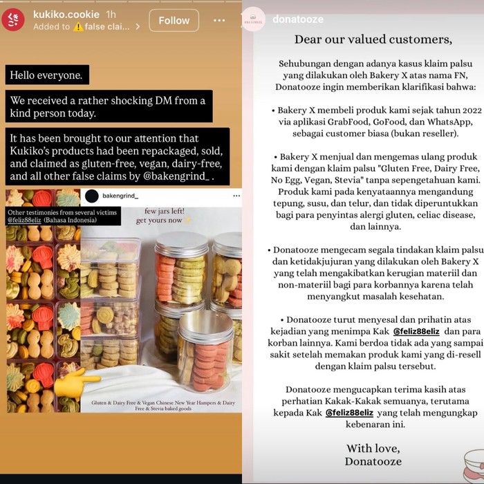 3 Korban Bakery Gluten Free Palsu yang Produknya Dijual Ulang Buka Suara