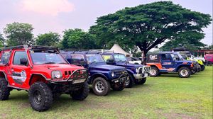 Pencinta Suzuki Jimny Jangkrik, Swift, Ignis Sampai Ertiga Ngumpul di TMII, Ada Apa Ini?
