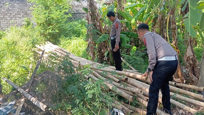 Truk Angkut Bambu yang Kabur Usai Kecelakaan di Klaten Terlacak