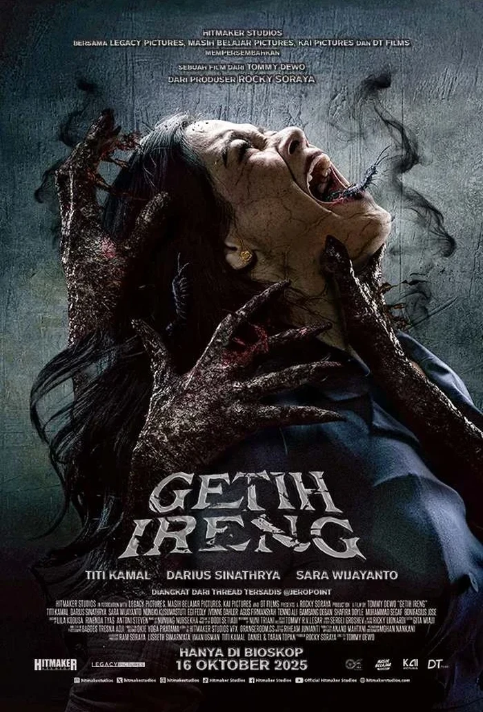 Jadwal Bioskop Surabaya Hari Ini, Film Horor Getih Ireng Trending