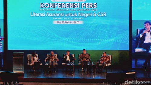 Rangkaian Acara Hari Asuransi 2025 yang diadakan di Nusa Dua, Badung, Sabtu (18/10/2025).