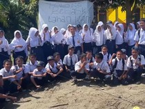 94 Siswa SMP di Pasangkayu 2 Bulan Numpang Belajar ke Gedung SMK