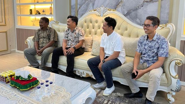 Wali Kota Kendari Siska Karina Imran menerima jajaran Sareskrim Polresta Kendari.