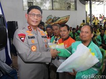 Hadiri Silaturahmi Polda Kaltara, Ojol Curhat Dilarang Masuk Bandara