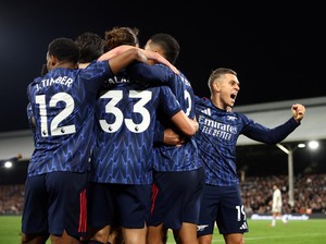 Akhirnya Arsenal Bisa Tumbangkan Fulham di Craven Cottage