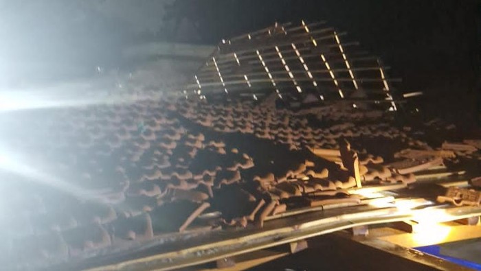 7 Santri Opname Buntut Joglo Tempat Ngaji Roboh di Karanganyar