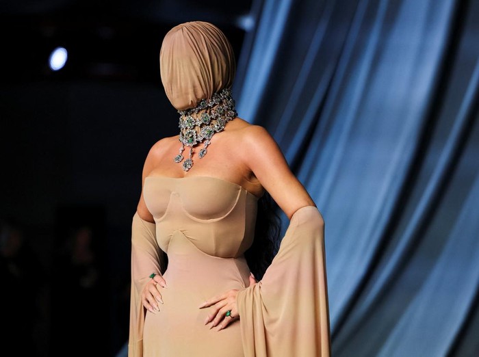 Kim Kardashian attends the fifth annual Academy Museum Gala in Los Angeles, California, U.S., October 18, 2025. REUTERS/Mario Anzuoni