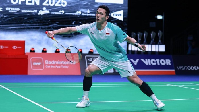Hasil Denmark Open 2025: Jonatan ke Final Usai Menang Rubber Game