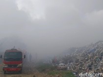 TPA Heuleut Majalengka Terbakar, Diduga Api Merembet dari Kebun Warga