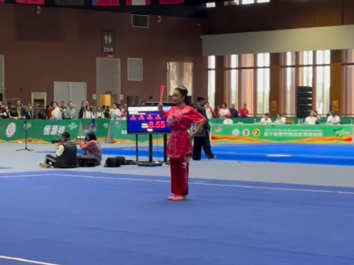 Kris Dayanti meraih medali silver di World Kungfu Championship 2025.