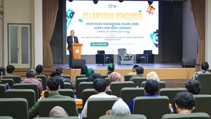 Wabup Alif Ajak Kader HMI dan KOHATI Jadi Mitra Kritis Pembangunan Gresik