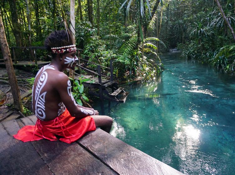 Pesona Tersembunyi Kali Biru, Permata Alam di Raja Ampat