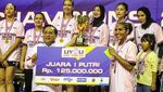 Petrokimia Gresik Pupuk Indonesia Juara Lagi, Sapu Bersih TNI AU Electric 3-0 di Final Livoli 2025