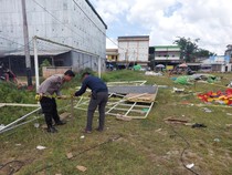 Video Ngerinya Rainbow Slide Roboh di Ketapang