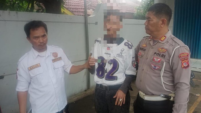 Preman palak sopir truk di Ciseeng Bogor ditangkap. (Dok. ist)