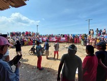 Ratusan Nelayan Sampang Kepung Kapal Petronas Tolak Aktivitas Migas