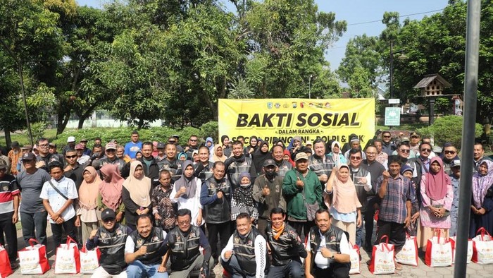 Social riding Polres Kediri