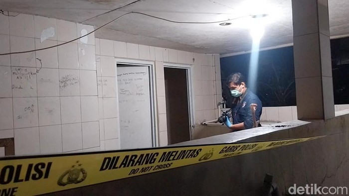 Tempat penemuan sesosok mayat anak laki-laki di toilet masjid Desa Sadasari, Argapura, Majalengka