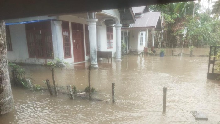 Aceh Jaya Dilanda Banjir Luapan. (Foto: BPBA)