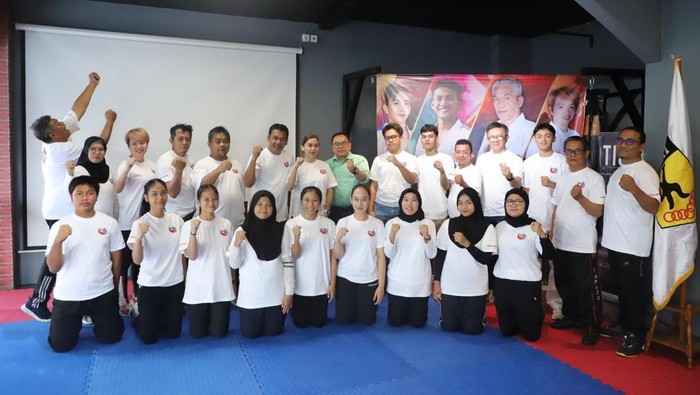 Akademi Seni Beladiri Karate Indonesia (ASKI) Jakarta menggelar kegiatan Sertifikasi Pelatih Prestasi ASKI Jakarta 2025, Minggu (19/10/2025)