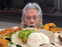 Epy Kusnandar dan Istri Kompak Jualan Jukut Goreng, Begini Potretnya!