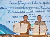Jaga Lahan Pangan, Pemprov Jateng-BPN Siapkan 240 Sertifikasi LP2B