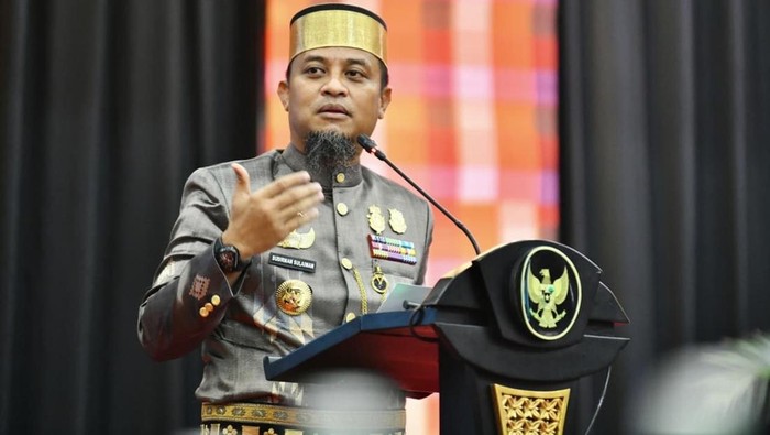 Gubernur Sulawesi Selatan (Sulsel), Andi Sudirman Sulaiman