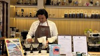 Salah satu gerai Hario Cafe, bisa ditemukan di Jakarta. Tepatnya berada di area One Satrio, Jakarta Selatan. Foto: Tim detikfood