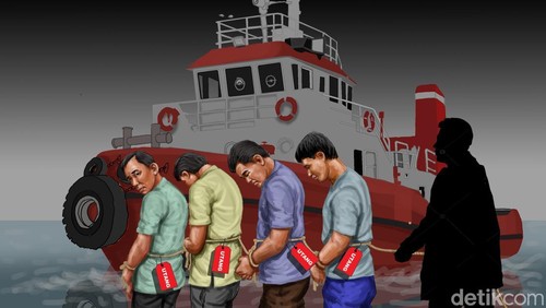 Ilustrasi TPPO ABK Kapal di Bali