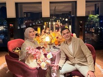 Irish Bella Full Senyum Rayakan Setahun Pernikahan dengan Haldy Sabri