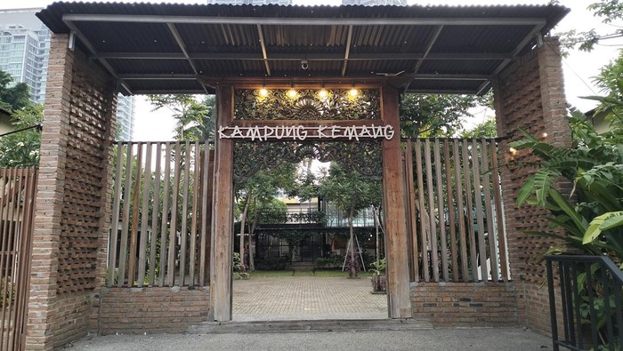 Kampung Kemang yang sepi di 2025.