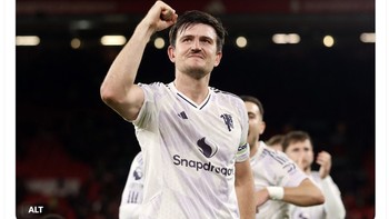 Maguire kembali menunjukkan kelasnya. Foto: X.com