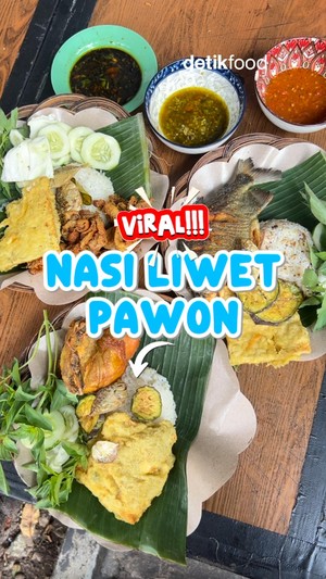 Video: Nasi Liwet Ayam Goreng Rp 20 Ribu di Jakbar, Ludes 3 Jam