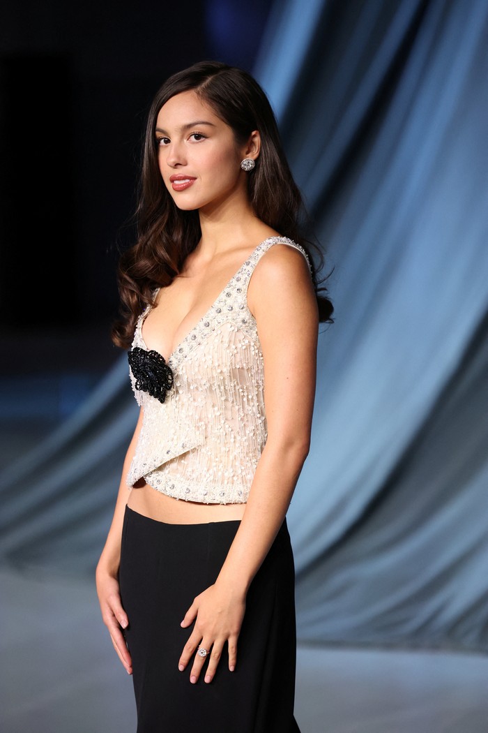 Olivia Rodrigo attends the fifth annual Academy Museum Gala in Los Angeles, California, U.S., October 18, 2025. REUTERS/Mario Anzuoni