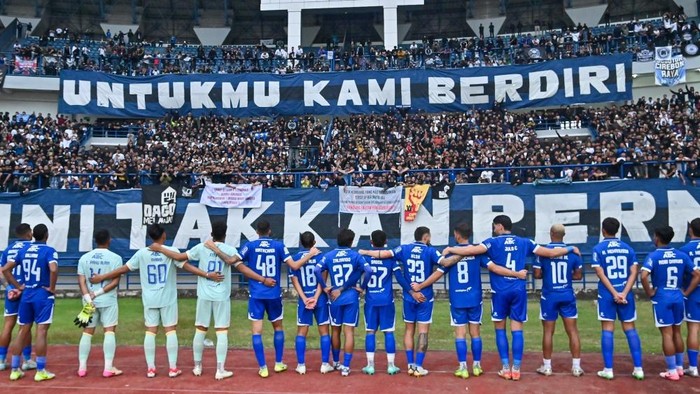 Para pemain Persib Bandung.