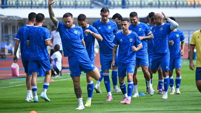 Para pemain Persib Bandung.