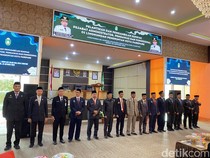 Tasming Lantik 16 Pejabat Baru Pemkot Parepare, Ada Demosi