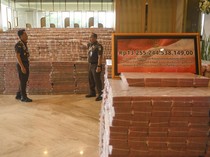 Potret Gunungan Uang Rp 13,2 Triliun dari Kasus Korupsi CPO