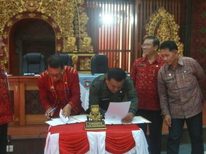 4 Wilayah di Bali Luncurkan Sistem Penanggulangan Bencana Lintas Kabupaten